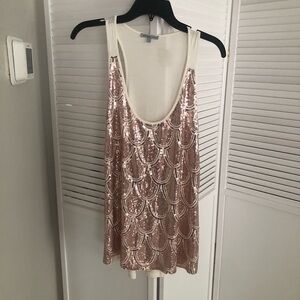 Charlotte Russe Sequin Tank Top